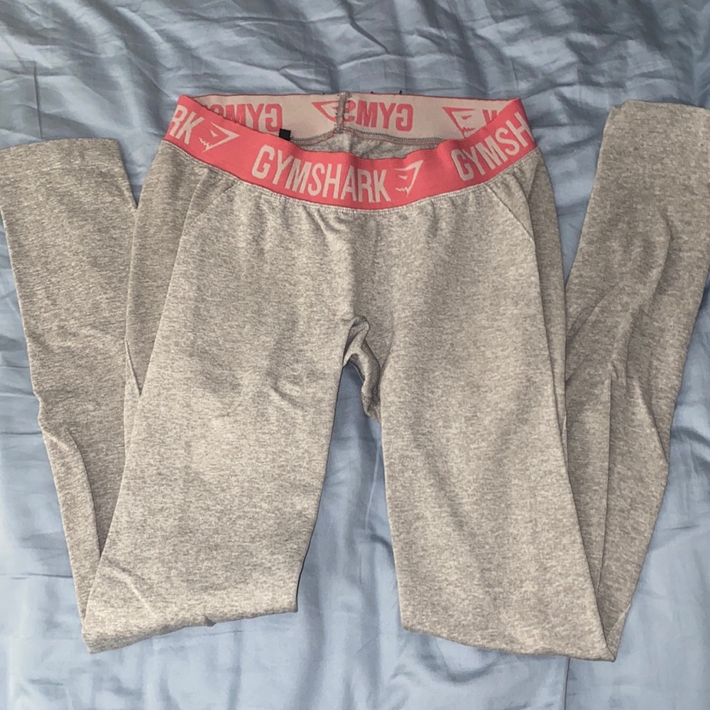 Gymshark grey flex leggings size medium